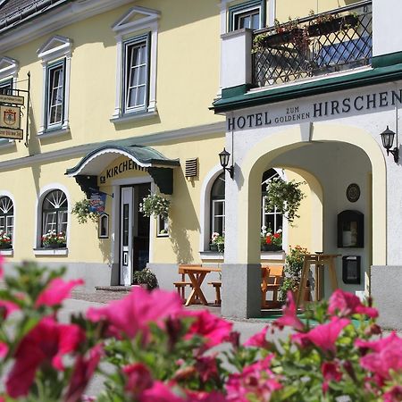 Hotel Zum Goldenen Hirschen Göstling an der Ybbs Exterior foto